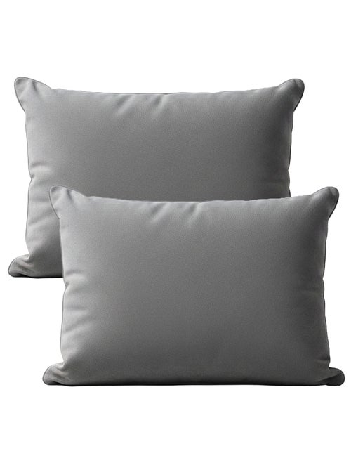 Becquet - Lot de 2 housse de coussin GALENA en polyester - Kiabi