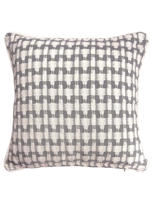 Becquet - Lot de 2 housse de coussin MORGANS en coton - Kiabi