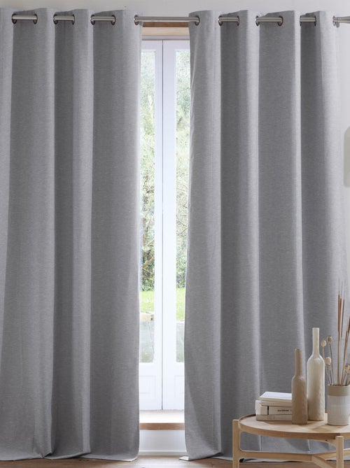 Becquet - Lot de 2 rideau occultant ROSEWELL en polyester - Kiabi