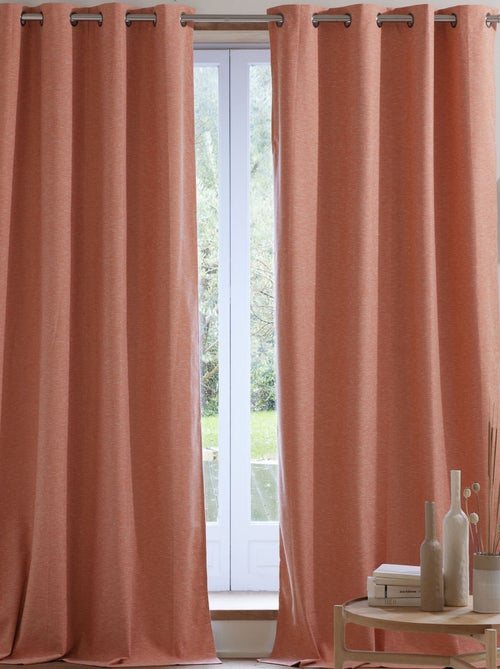 Becquet - Lot de 2 rideau occultant ROSEWELL en polyester - Kiabi