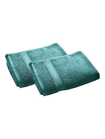 Becquet - Lot de 2 serviette de toilette CLAIRE en coton