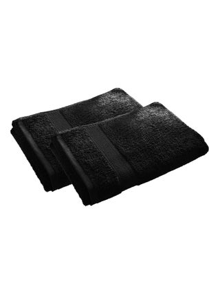 Becquet - Lot de 2 serviette de toilette CLAIRE en coton
