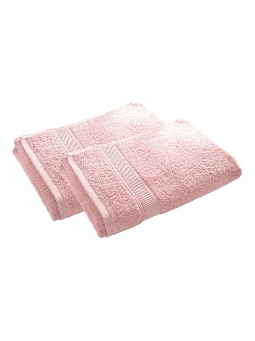 Becquet - Lot de 2 serviette de toilette CLAIRE en coton - Kiabi