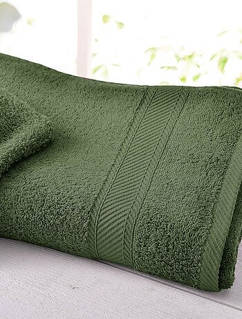Becquet - Lot de 2 serviette de toilette CLAIRE en coton