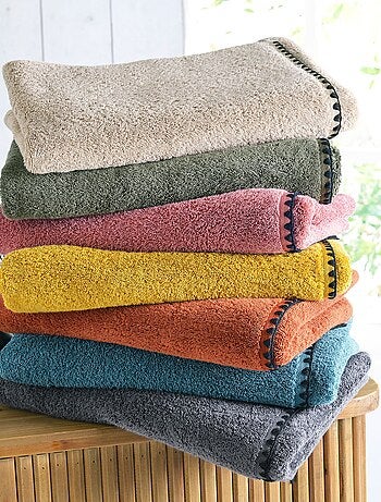 Becquet - Lot de 2 serviette invité JAZZY en coton