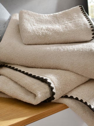 Becquet - Lot de 2 serviette invité JAZZY en coton