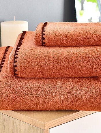 Becquet - Lot de 2 serviette invité JAZZY en coton