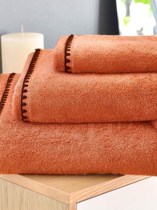 Becquet - Lot de 2 serviette invité JAZZY en coton