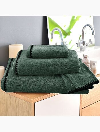 Becquet - Lot de 2 serviette invité JAZZY en coton