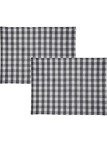 Becquet - Lot de 2 sets de table DOULIASET en coton
