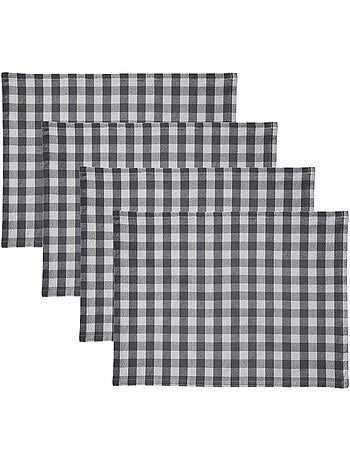 Becquet - Lot de 2 sets de table DOULIASET en coton