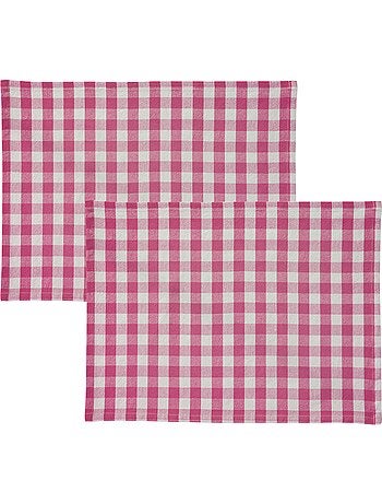 Becquet - Lot de 2 sets de table DOULIASET en coton