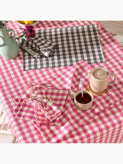 Becquet - Lot de 2 sets de table DOULIASET en coton - Kiabi Becquet - Lot de 2 sets de table DOULIASET en coton - Kiabi