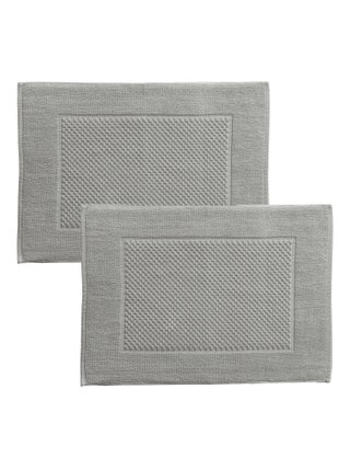 Becquet - Lot de 2 tapis de bain GALAXI en coton