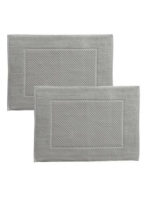 Becquet - Lot de 2 tapis de bain GALAXI en coton - Kiabi