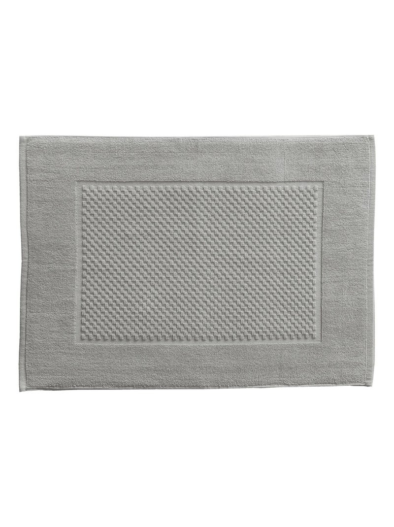 Becquet - Lot de 2 tapis de bain GALAXI en coton Gris - Kiabi