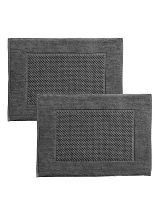 Becquet - Lot de 2 tapis de bain GALAXI en coton