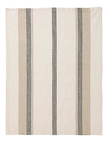 Becquet - Lot de 2 torchons LINEAIRE en lin
