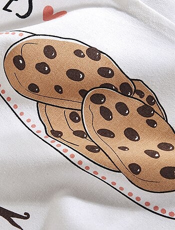 Becquet - Lot de 2 torchons RECETTES en coton