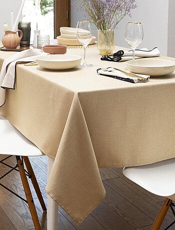 Becquet - lot de 3 serviette de table bromenap en polyester