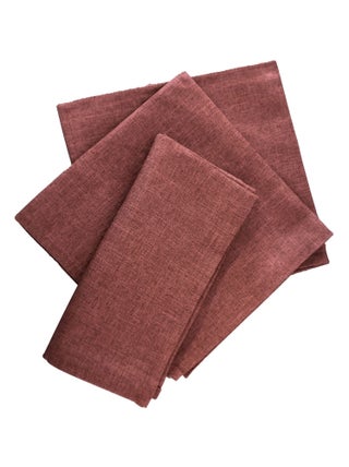 Becquet - Lot de 3 serviette de table BROMENAP en polyester