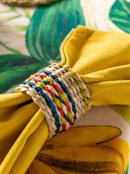 Becquet - Lot de 4 décoration de table BAO en végétale - Kiabi