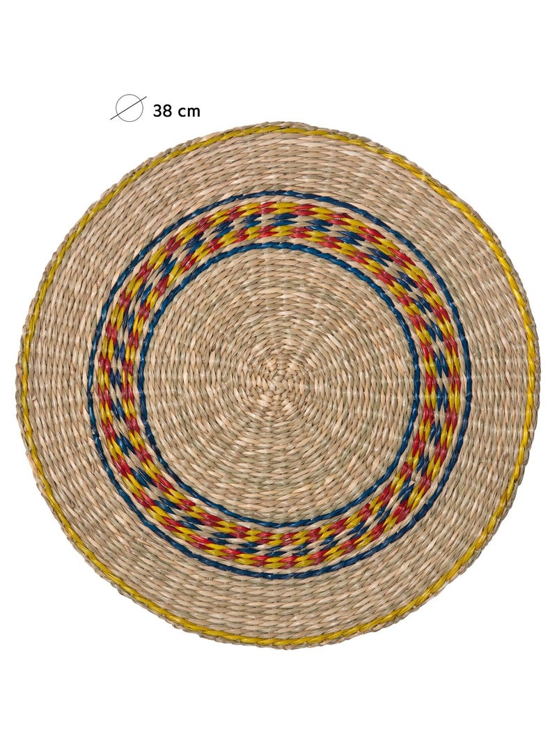 Becquet - Lot de 4 dessous d'assiette BAO en végétale Multicolore - Kiabi