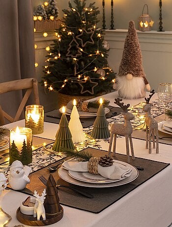 Becquet - Lot de 4 sets de table BORGO en lin