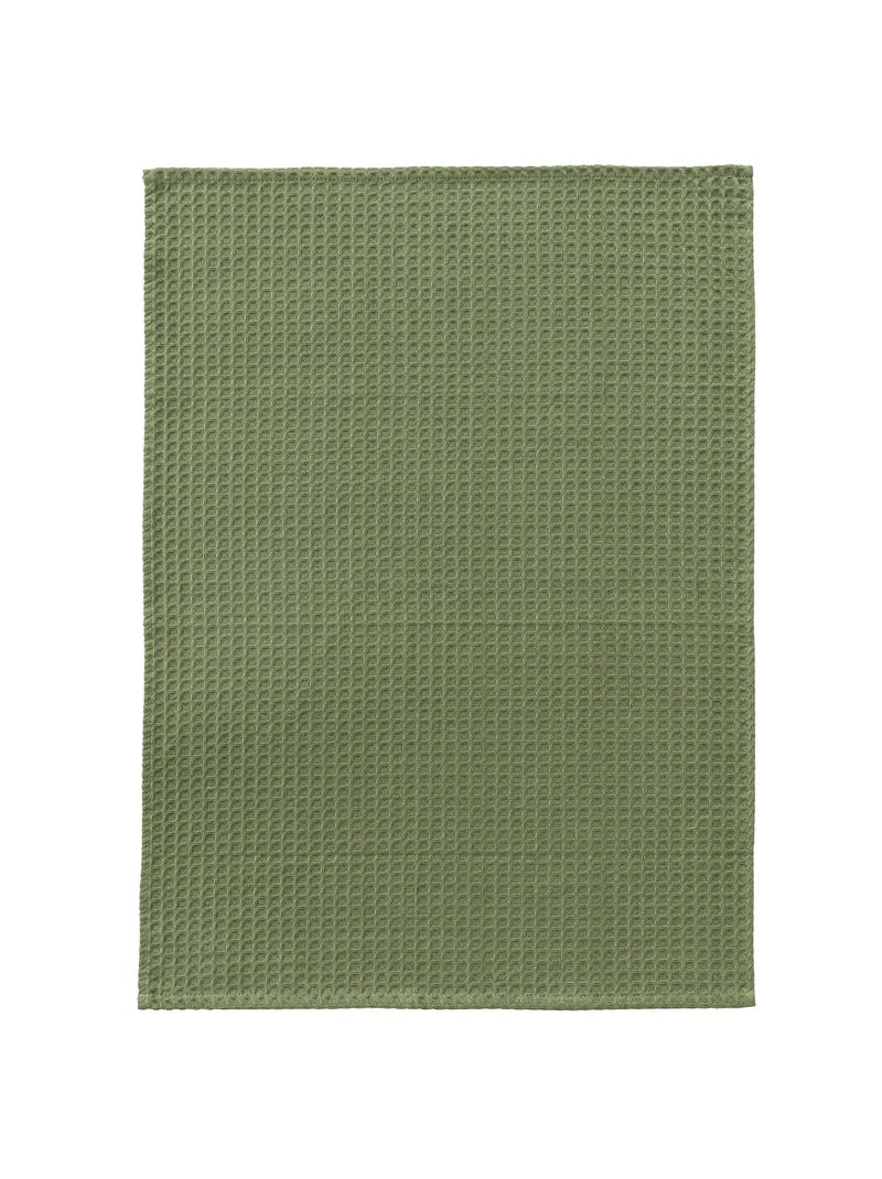 Becquet - Lot de 4 torchons RIOU en coton Vert - Kiabi