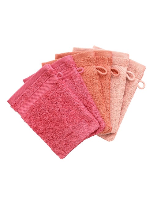 Becquet - Lot de 6 gant de toilette ATLANTIQUE en coton - Kiabi