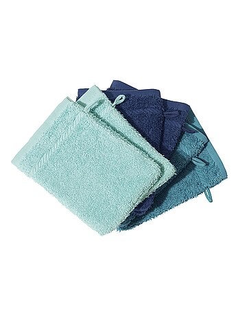 Becquet - Lot de 6 gant de toilette CLAIRE en acrylique
