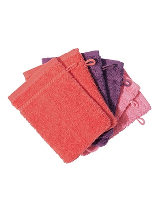 Becquet - Lot de 6 gant de toilette CLAIRE en acrylique