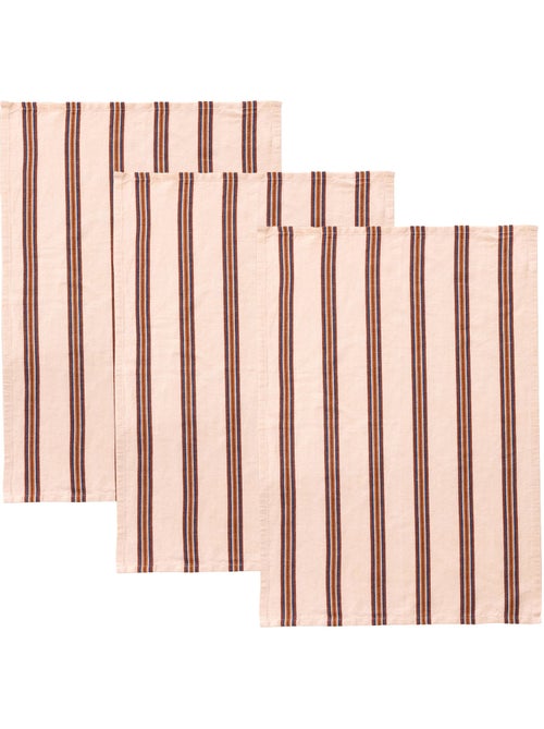 Becquet - lot de 6 torchons seignosse en coton - Kiabi