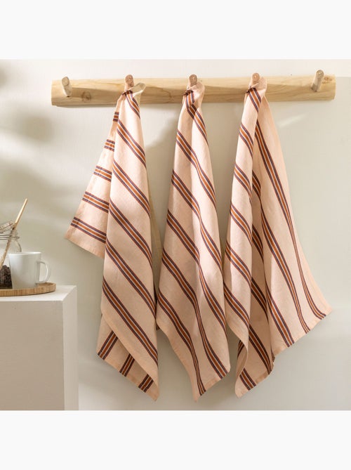 Becquet - lot de 6 torchons seignosse en coton - Kiabi