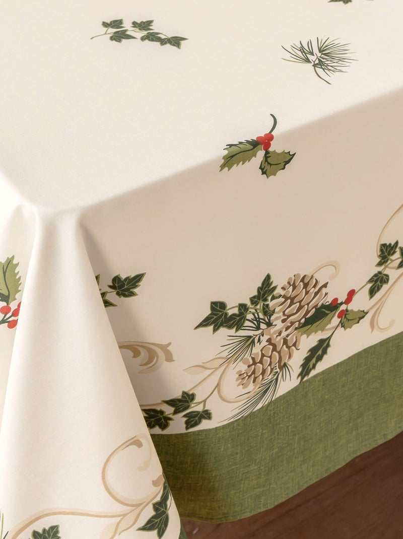 Becquet - nappe alida en coton Vert - Kiabi