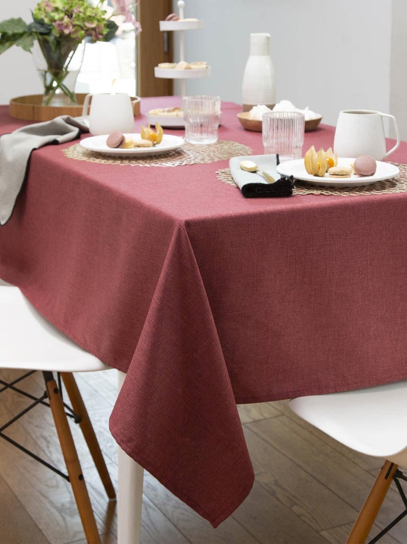 Becquet - Nappe BROMENAP en polyester Rouge bordeaux - Kiabi