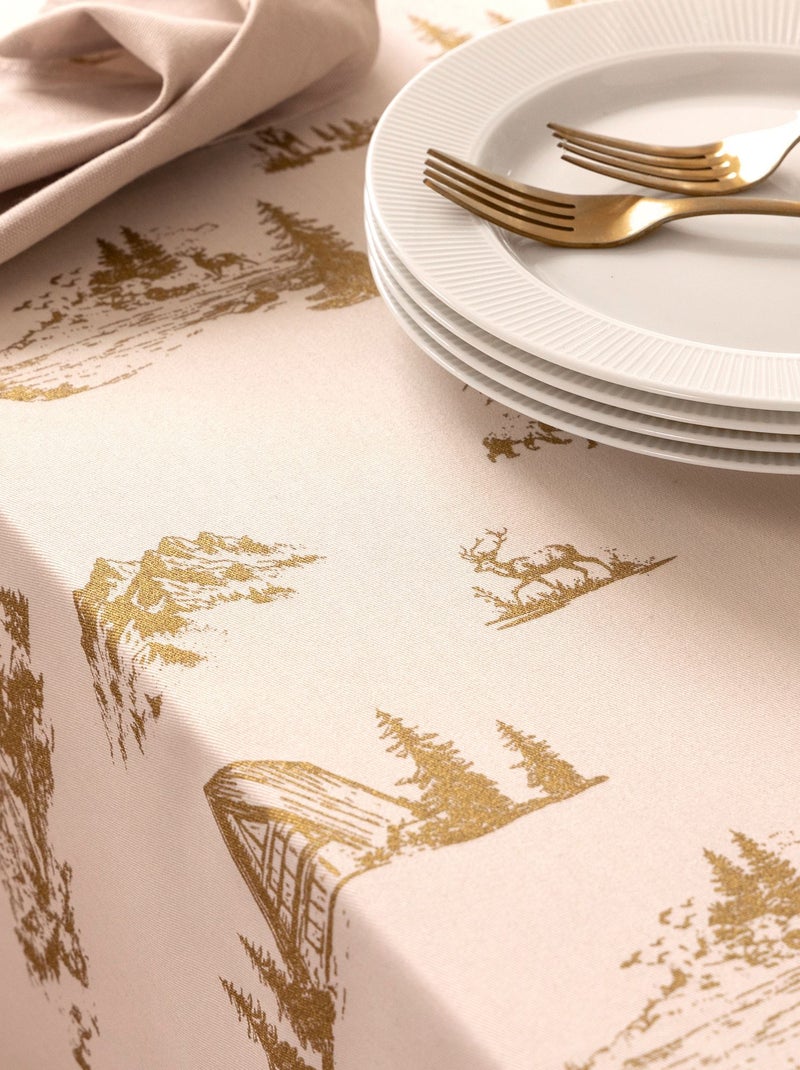 Becquet - Nappe CHALOR en coton Jaune or - Kiabi