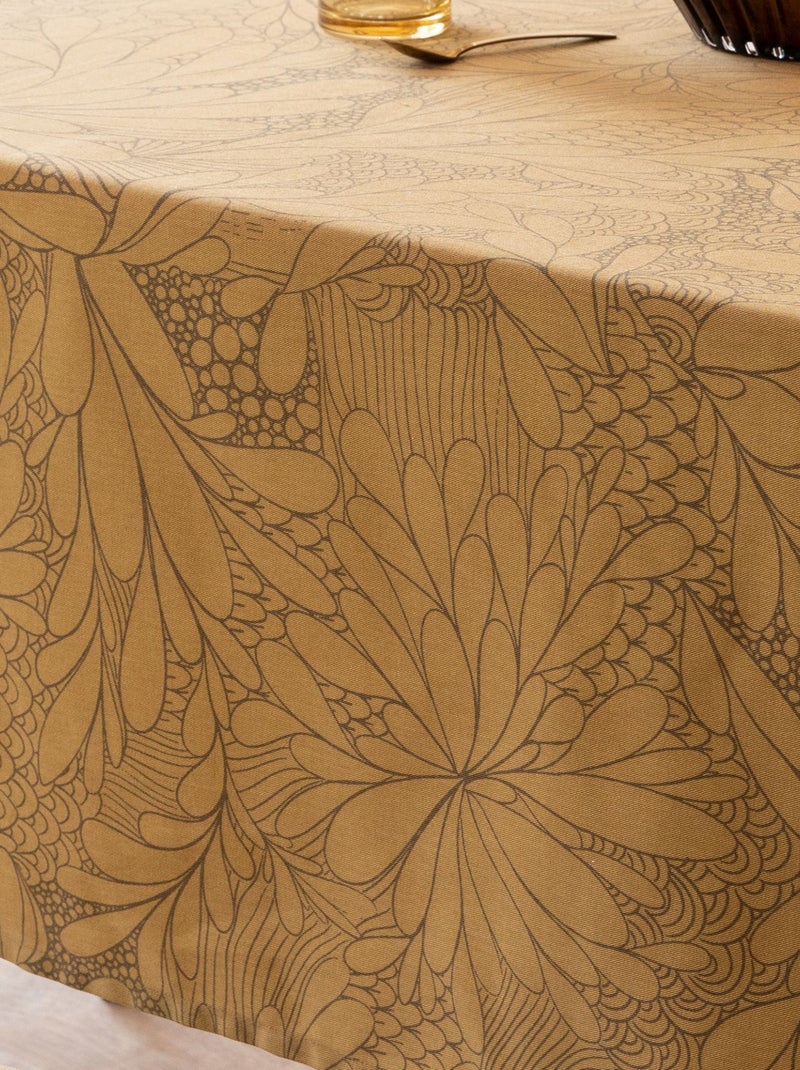 Becquet - Nappe DOSI en coton Jaune foncé - Kiabi