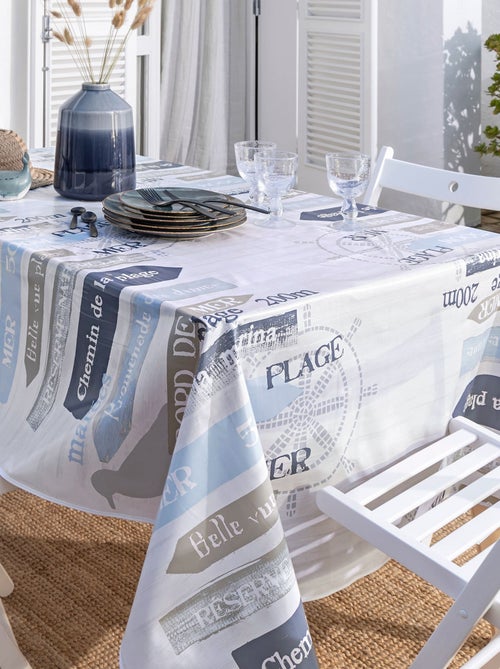 Becquet - Nappe DUNES en pvc - Kiabi Becquet - Nappe DUNES en pvc - Kiabi