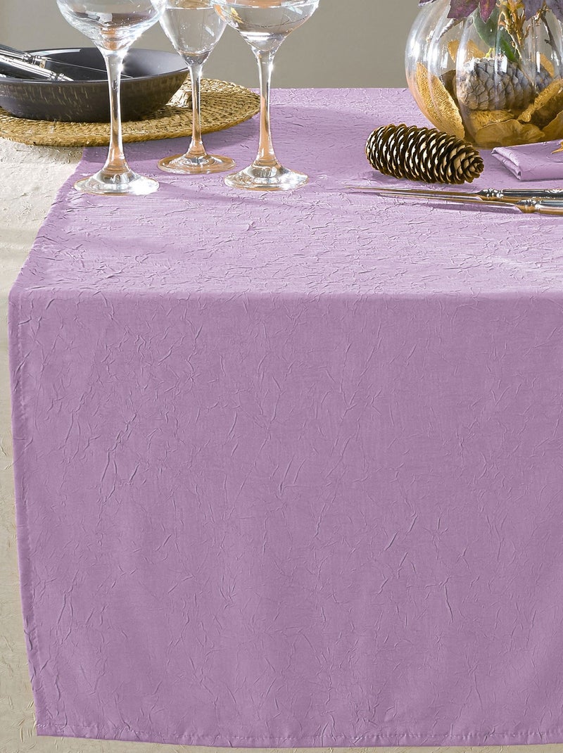 Becquet - Nappe FONTANA en polyester Mauve lilas - Kiabi