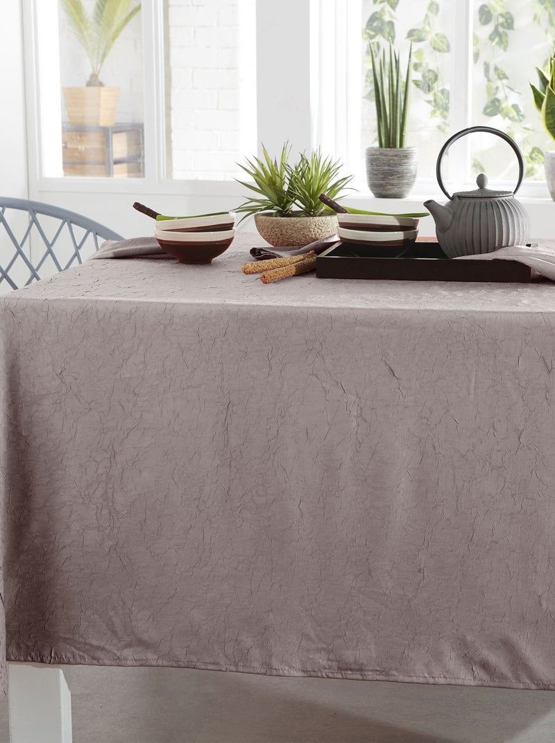 Becquet - Nappe FONTANA en polyester Vieux rose - Kiabi