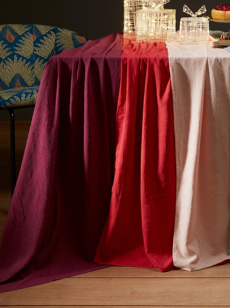 Becquet - Nappe FONTANA en polyester Violet prune - Kiabi