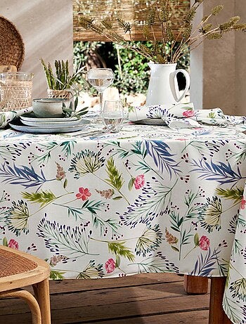 Becquet - Nappe GRAMINEE en coton