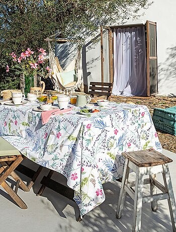 Becquet - Nappe GRAMINEE en coton