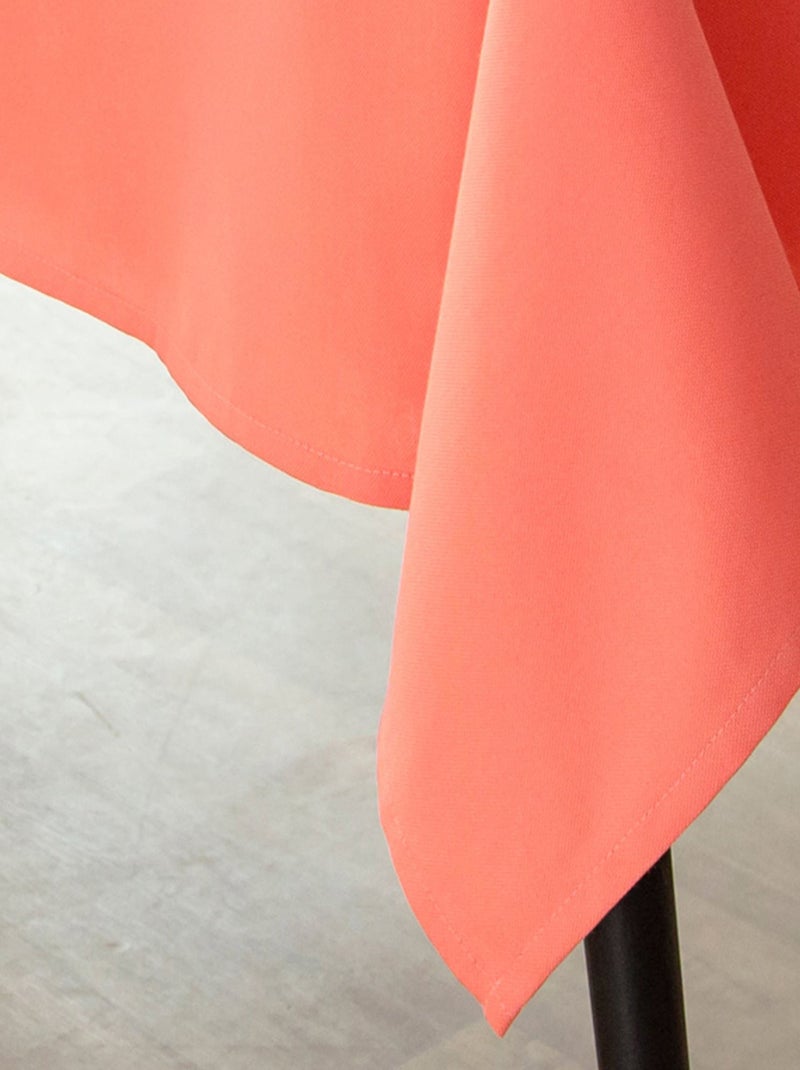 Becquet - Nappe LONA en coton Orange corail - Kiabi