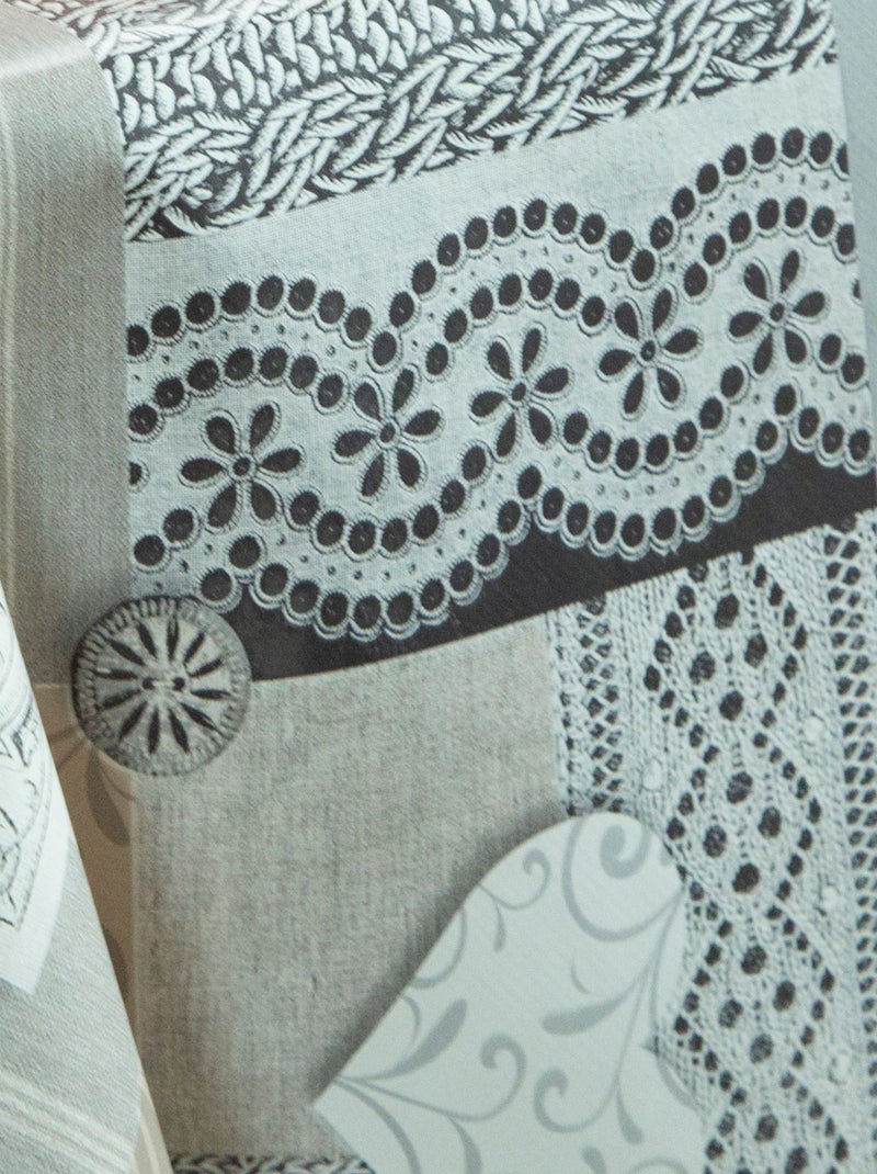 Becquet - Nappe LOVELYNAP en pvc Gris Argenté - Kiabi