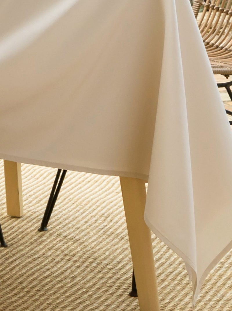 Becquet - Nappe PEACHSKIN en polyester Beige - Kiabi