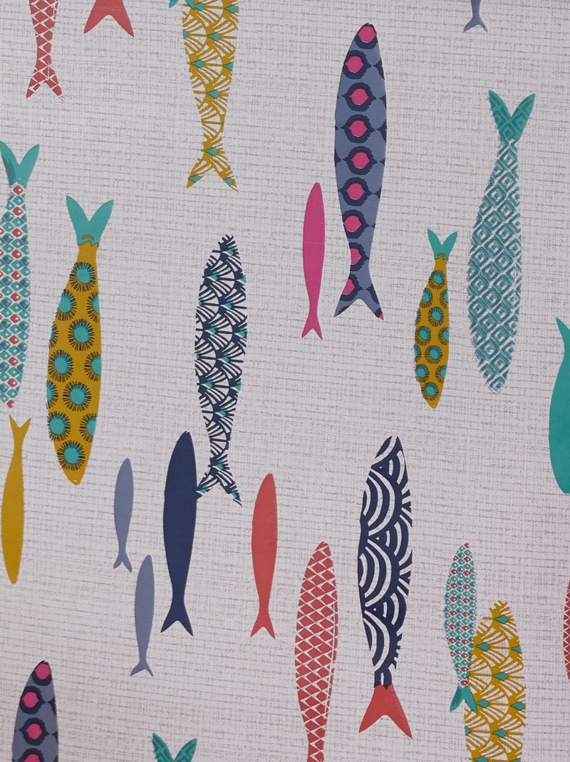 Becquet - Nappe POISSONNET en pvc Blanc - Kiabi