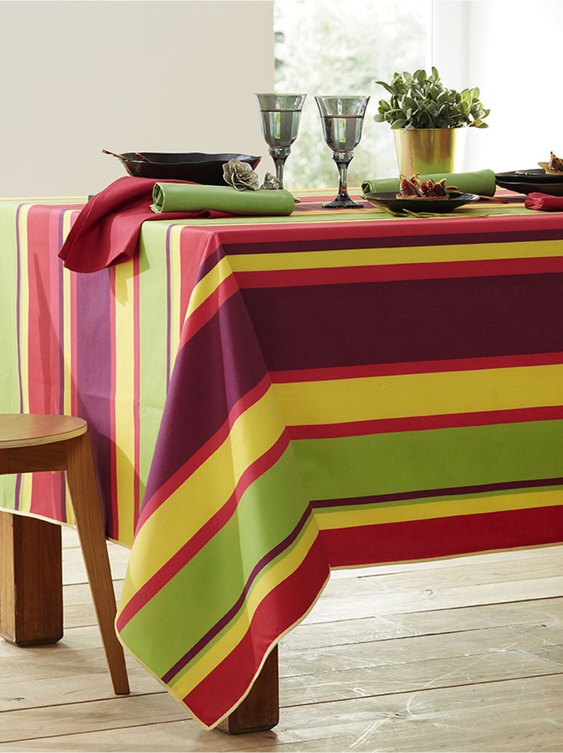 Becquet - Nappe STRIBER en coton Rose - Kiabi