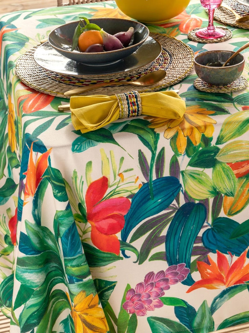 Becquet - Nappe TROPICALNAP en coton Multicolore - Kiabi